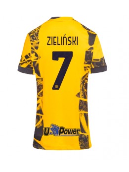 Inter Milan Piotr Zielinski #7 Ausweichtrikot für Frauen 2024-25 Kurzarm